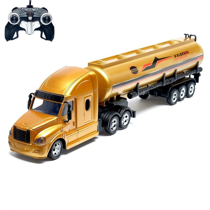 Грузовик радиоуправляемый &laquo;Цистерна&raquo;, работает от аккумулятора