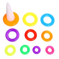 Пирамидка &laquo;Пингвин&raquo;, 10 колец