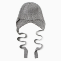 Чепчик женский MIST с шерстью кролика, р-р 56 см серый Чепчик женский MIST с шерстью кролика, р-р 56 см серый