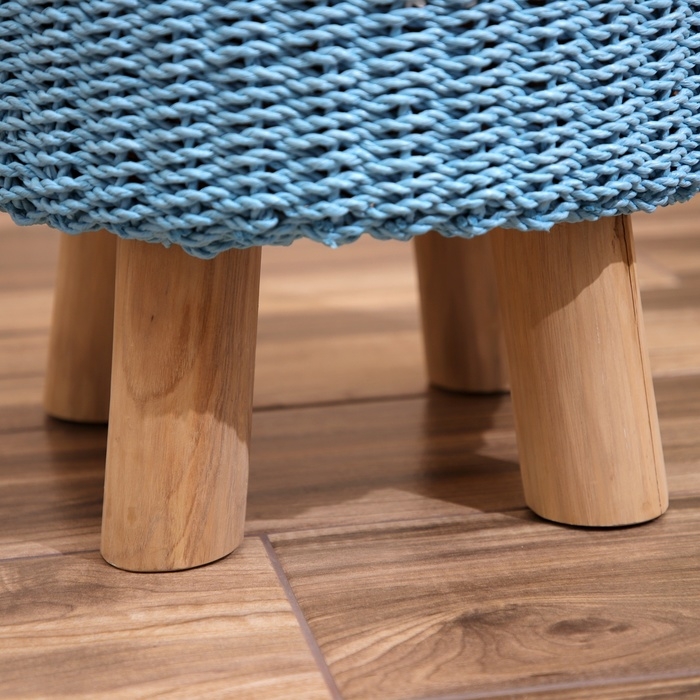 Табурет плетёный 40х40х50 см