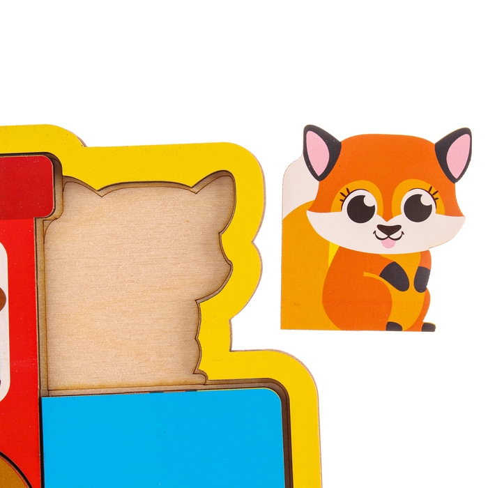 Головоломка &laquo;Паровозик&raquo; для самых маленьких