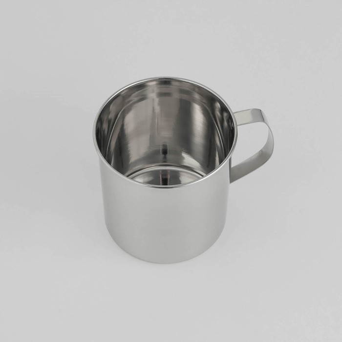 Кружка из нержавеющей стали Доляна &laquo;Индия&raquo;, 1,3 л, d=12 см