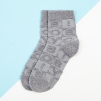 Носки для мальчика махровые KAFTAN "Boy", размер 16-18 см, цвет серый Носки для мальчика махровые KAFTAN "Boy", размер 16-18 см, цвет серый