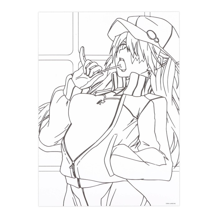 Раскраска акварелью с красками &laquo;Я рисую акварелью&raquo;, А4