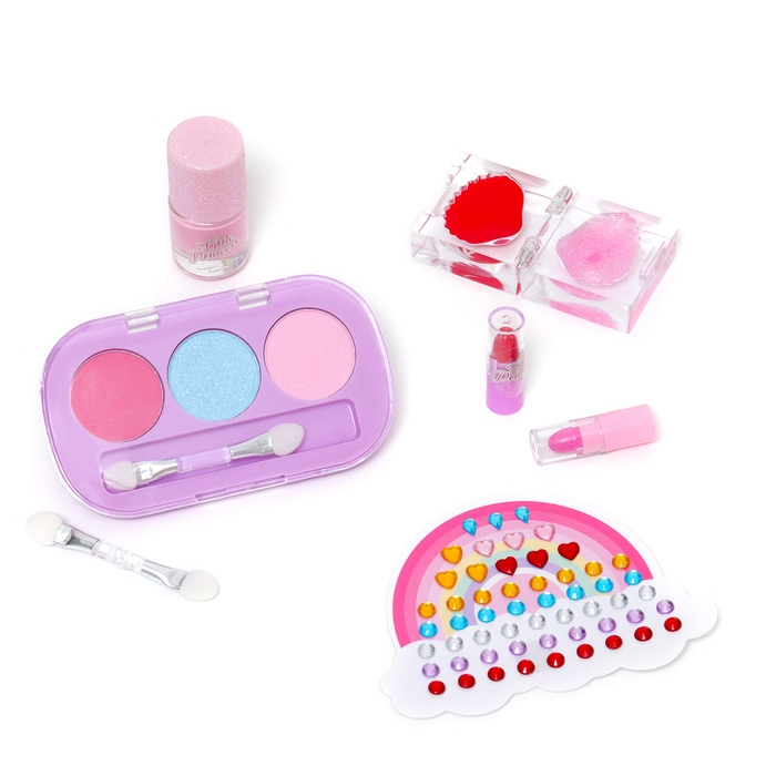 Набор косметики для девочки, рюкзак Набор косметики для девочки, рюкзак "Единорог", со стразами