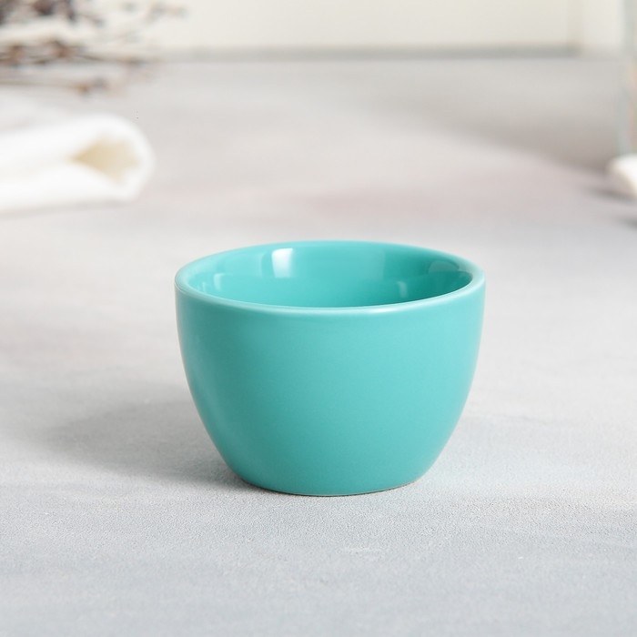 Чайная пара керамическая &laquo;Все будет &raquo;, кружка 100 мл, блюдце 14х10 см, цвет голубой-розовый