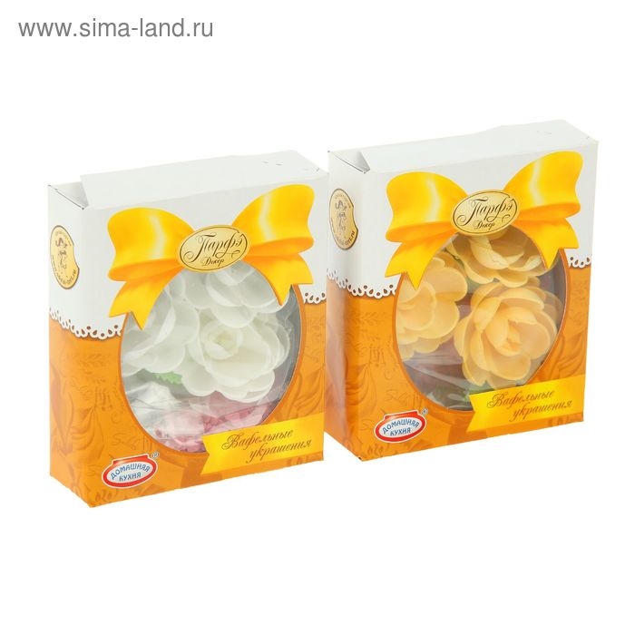 Набор кондитерский &laquo;Вафельные украшения с посыпками&raquo;, 17.2 г, МИКС