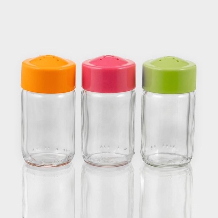 Солонка &laquo;Соль и Перец&raquo;, 70 мл, 4&times;8 см