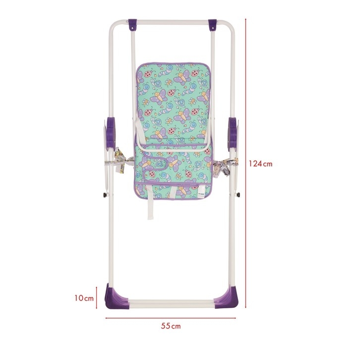 Качели детские напольные &laquo;Малыш. Фея&raquo;, цвет фиолетовый