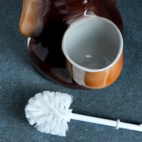 Подставка под ёрш "Собака", с ёршиком Подставка под ёрш "Собака", с ёршиком