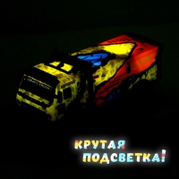 Грузовик радиоуправляемый &laquo;Ралли&raquo;, световые эффекты, работает от батареек