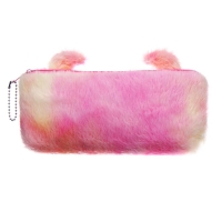 Пенал школьный меховой на молнии Calligrata "Монстрики", микс Пенал школьный меховой на молнии Calligrata "Монстрики", микс