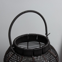 Настольная лампа "Бурмис" Е27 15Вт черный 22х22х30 см RISALUX