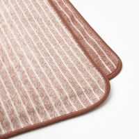 Полотенце банное Этель "Линии", цв. коричневый, 70х140 см, 100% п/э, 240 г/м2 Полотенце банное Этель "Линии", цв. коричневый, 70х140 см, 100% п/э, 240 г/м2