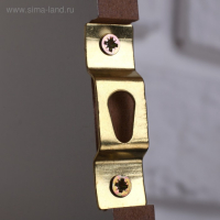 Полка навесная "Прованс" с ламинацией, 2 полки, 49&times;33&times;13 см