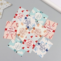 Бирка картон "Пусть мечты сбываются" набор 10 шт (5 видов) 4х6 см Бирка картон "Пусть мечты сбываются" набор 10 шт (5 видов) 4х6 см