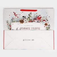 Пакет подарочный новогодний ламинированный &laquo;Снежняя поляна&raquo;, XL 49 х 40 х 19 см, Новый год