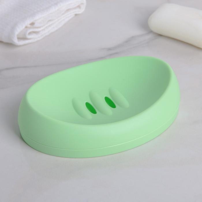 Мыльница &laquo;Камея&raquo;, 14&times;10&times;3,5 см, цвет МИКС