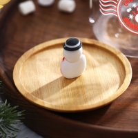 Новый год. Кружка новогодняя стеклянная с крышкой «Счастливого нового года», 350 мл Новый год. Кружка новогодняя стеклянная с крышкой «Счастливого нового года», 350 мл