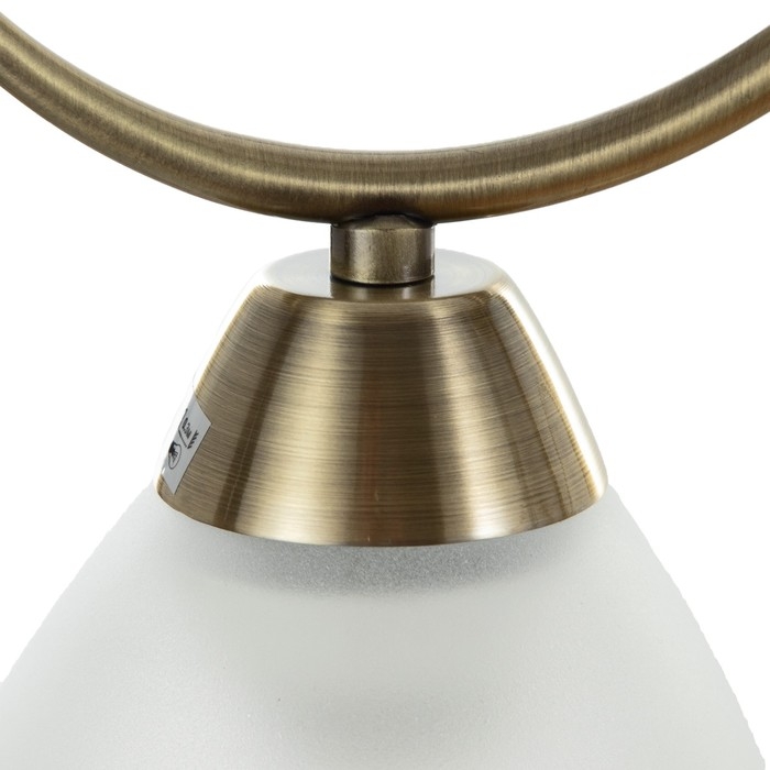 Люстра Люстра "Кобея" 3х40Вт Е27 бронза 53х53х92(52)см