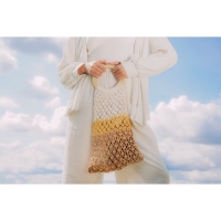 Сумка женская SL Home, ручное плетение, хлопок, кольцо 14,5 см, 30&times;45 см