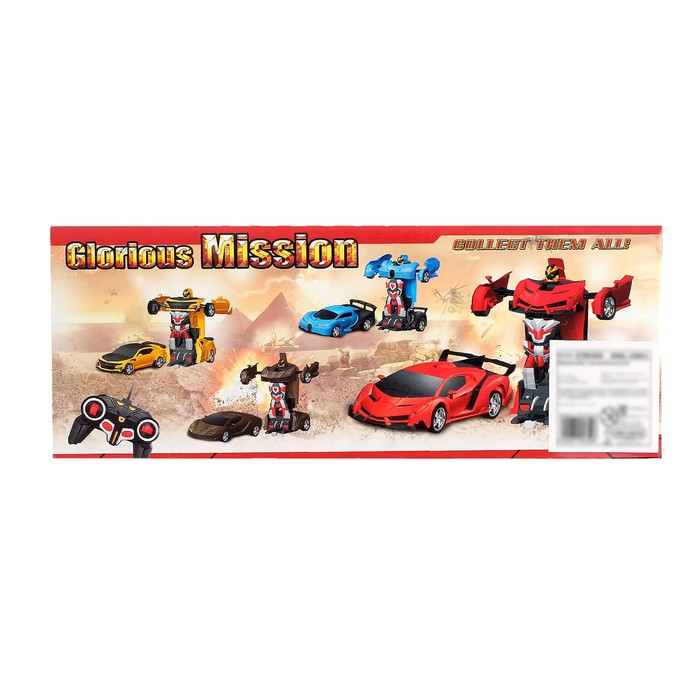 Робот радиоуправляемый «Автобот», трансформируется, световые эффекты, масштаб 1:18 Робот радиоуправляемый «Автобот», трансформируется, световые эффекты, масштаб 1:18