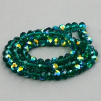 Бусины из стекла, набор 72 шт., размер 1 шт. — 8 мм, цвет тёмно-зелёный Бусины из стекла, набор 72 шт., размер 1 шт. — 8 мм, цвет тёмно-зелёный