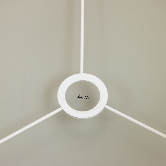 Абажур для торшера Абажур для торшера "Классика" Е27 песочный 40х40х22см