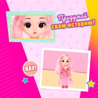 Кукла модная шарнирная «Вуд» в платье, МИКС Кукла модная шарнирная «Вуд» в платье, МИКС