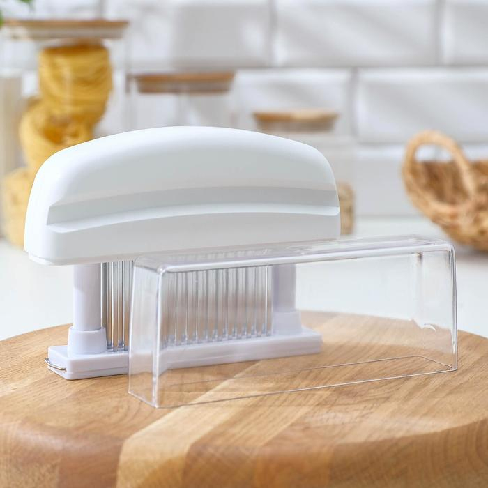 Тендерайзер для мяса &laquo;Нилла&raquo;, 15&times;11&times;4 см, цвет МИКС