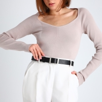 Ремень женский, ширина 3 см, пряжка металл, винт, цвет чёрный Ремень женский, ширина 3 см, пряжка металл, винт, цвет чёрный