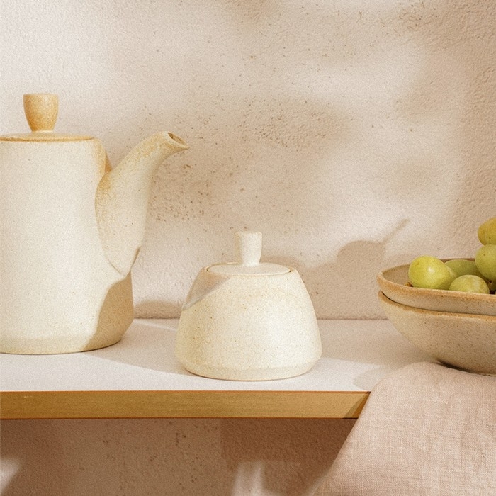 Сахарница фарфоровая SL Home «Волны Сардинии», 280 мл, 9,5×10,5 см, цвет бежевый Сахарница фарфоровая SL Home «Волны Сардинии», 280 мл, 9,5×10,5 см, цвет бежевый