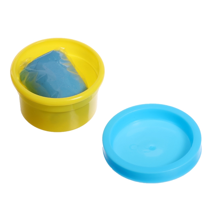 Набор для игры с пластилином «Милый дружок», 6 баночек с пластилином Набор для игры с пластилином «Милый дружок», 6 баночек с пластилином