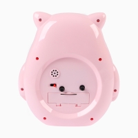 Часы - будильник настольные "Совушка", дискретный ход, циферблат d-11 см, 14.5 х 16 см, АА