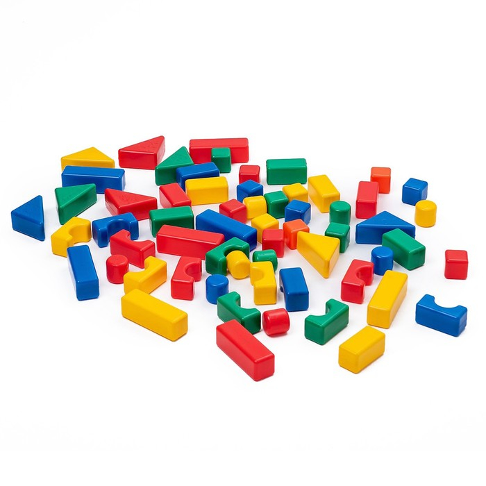 Строительный набор, 60 элементов, 40&times;40 мм