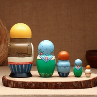 Матрёшка &laquo;Старорусская Матрёшка&raquo;, 5 кукольная, люкс