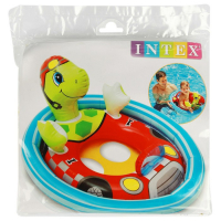 Круг для плавания «Зверюшки», с сиденьем, от 3-4 лет, цвет МИКС, 59570NP INTEX Круг для плавания «Зверюшки», с сиденьем, от 3-4 лет, цвет МИКС, 59570NP INTEX