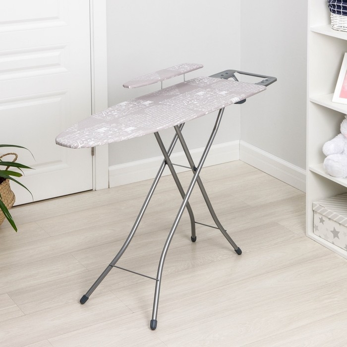 Доска гладильная Nika &laquo;Белль Классик 3&raquo;, 111,5&times;34,5 см, два положения высоты 70, 80 см, европодставка микс