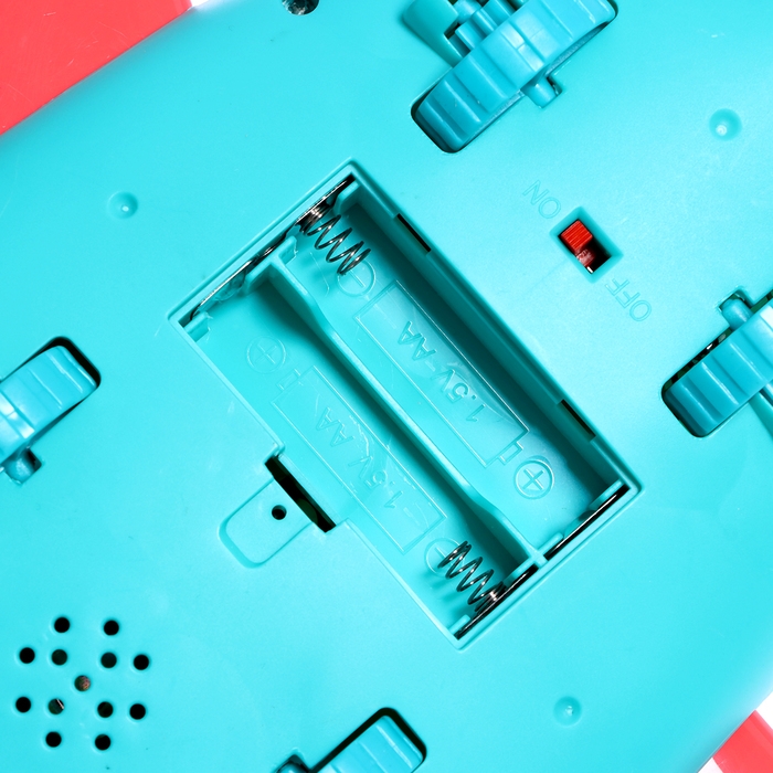 Каталка на палке &laquo;Световой самолётик&raquo;, световые и звуковые эффекты, цвета МИКС