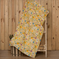 Полотенце для бани "Русское поле" 80х 150 см, хлопок вафельное полотно Полотенце для бани "Русское поле" 80х 150 см, хлопок вафельное полотно