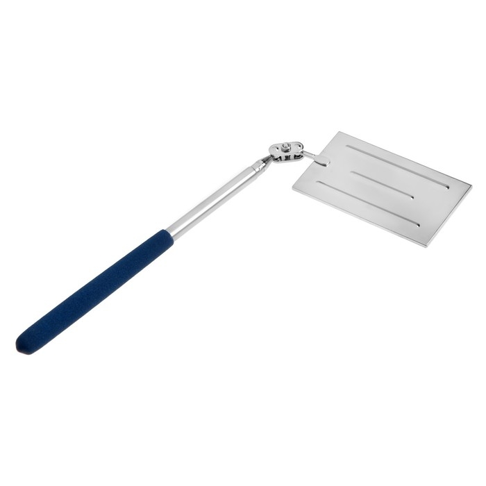 Зеркало телескопическое прямоугольное ТУНДРА, размер 50 х 90 мм, 310 - 480 мм Зеркало телескопическое прямоугольное ТУНДРА, размер 50 х 90 мм, 310 - 480 мм