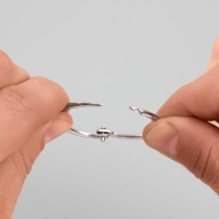 Кольца для творчества (фотоальбомов) "Серебро" внутр. d= 3 см внешн. d=3,4 см н-р 10 шт Кольца для творчества (фотоальбомов) "Серебро" внутр. d= 3 см внешн. d=3,4 см н-р 10 шт