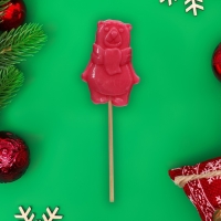 Новый год. Карамель леденцовая фигурная Sweet Ness "Белый мишка", 30 г