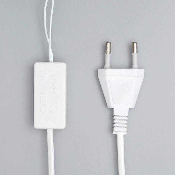 Светодиодный куст &laquo;Шарики&raquo; 45 см, 20 LED, постоянное свечение, 220 В, свечение тёплое белое