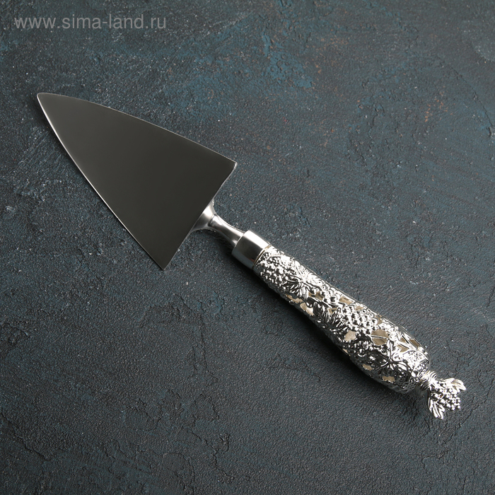 Лопатка для торта &laquo;Свадьба&raquo;, 28,5&times;7 см, цвет серебристый