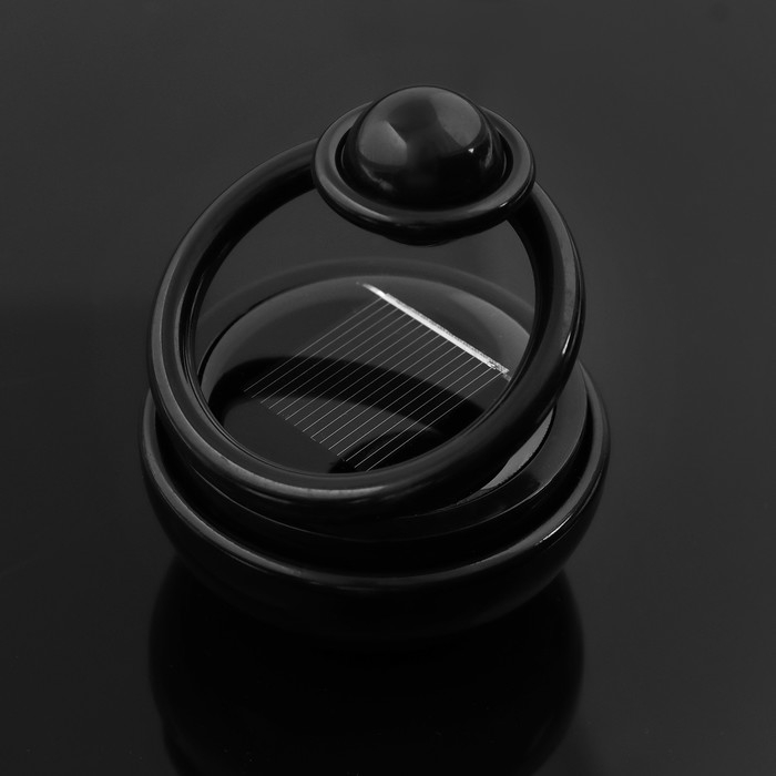 Аксессуар на панель, гравитационные кольца, вращается от солнца, черный Аксессуар на панель, гравитационные кольца, вращается от солнца, черный