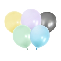 Шар латексный 10" &laquo;Легкость&raquo;, набор 25 шт., МИКС