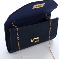 Сумка-клатч на магните, цвет синий Сумка-клатч на магните, цвет синий