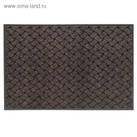 Коврик придверный влаговпитывающий &laquo;Крафт&raquo;, 80&times;120 см, цвет коричневый