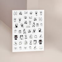 Наклейки для ногтей &laquo;Super Lady&raquo;, разноцветные